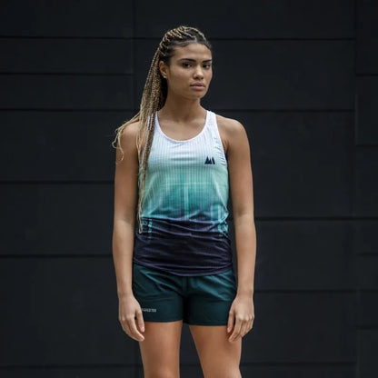 Race Teal Tank Top