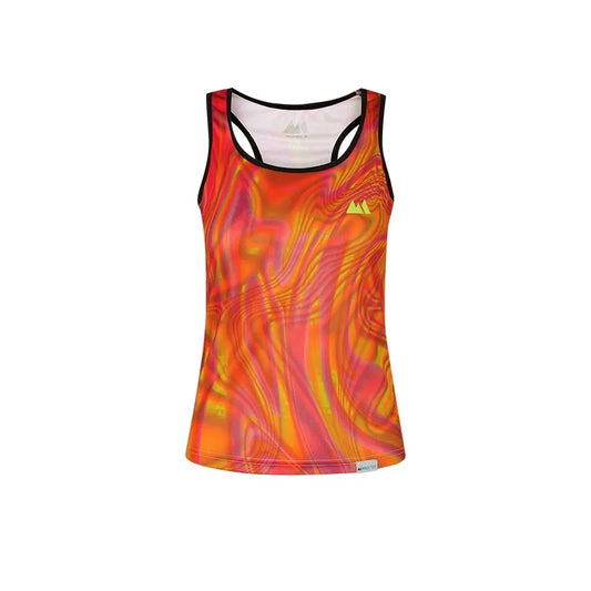 Hologram Orange Tank Top